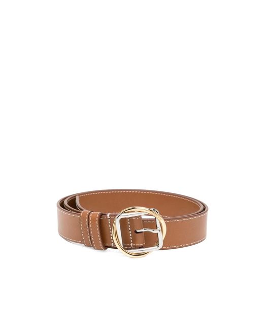 Jacquemus Brown Buckled Belt