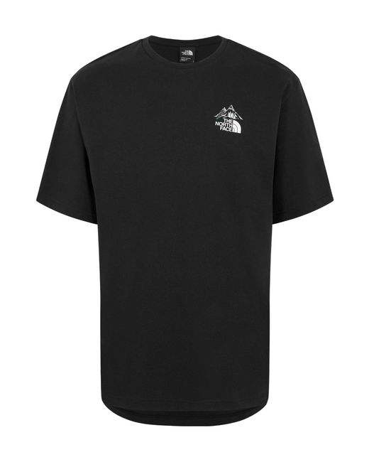 The North Face Black Oversized T-Shirt for men