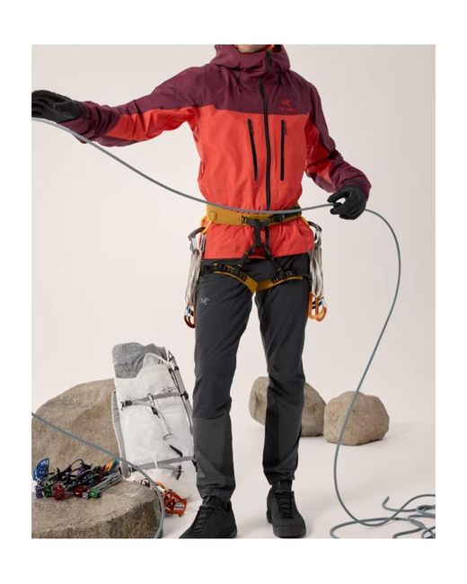 Arc'teryx Red Alpha Jacket for men