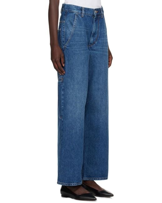 Isabel Marant Blue Isabel Marant Étoile Solene Mid-Rise Jeans