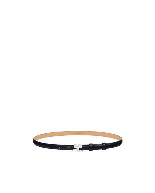 Courreges White Courrèges Logo Buckle Belt