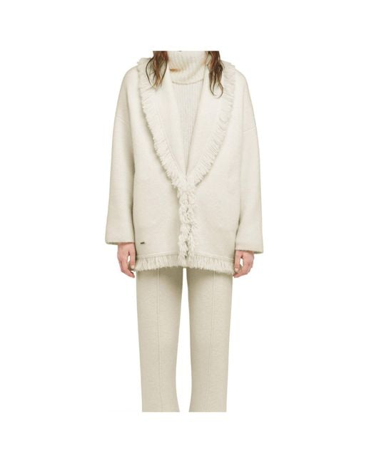 Alanui White Finest Cardigan