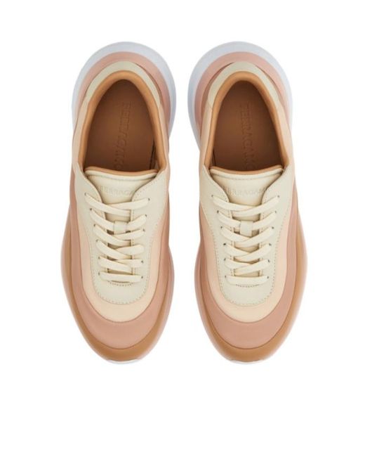 Ferragamo Brown Sneaker