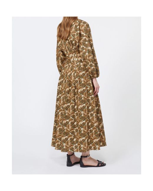 Max Mara Natural Long Sleeve Dress