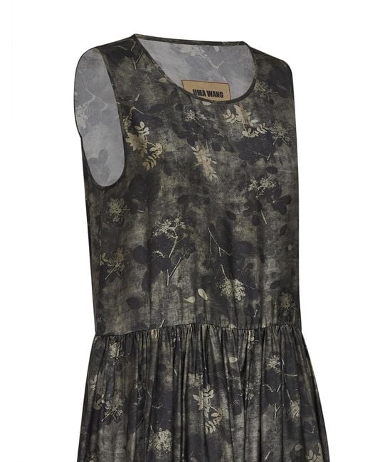 Uma Wang Black Sleeveless Dress