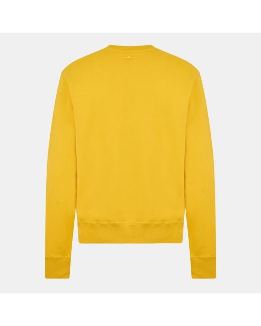 Adidas Originals Yellow Crew Sweatshirt