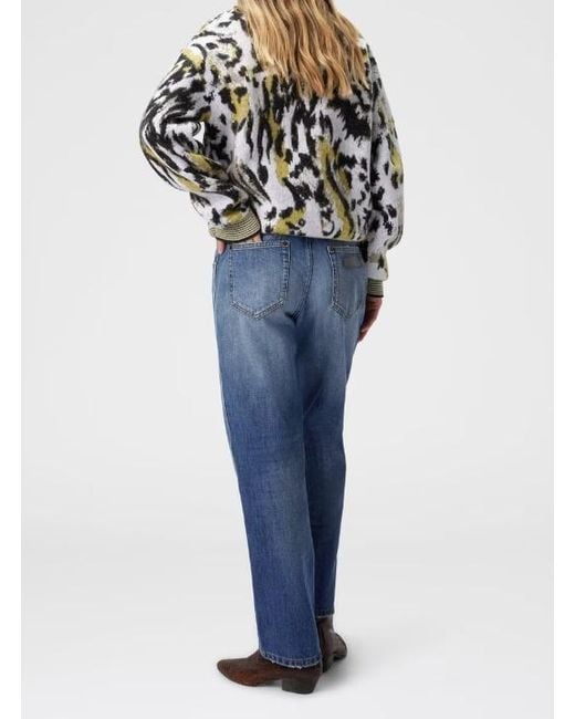 Missoni Black Animal Motif Crewneck Knitted Jumper