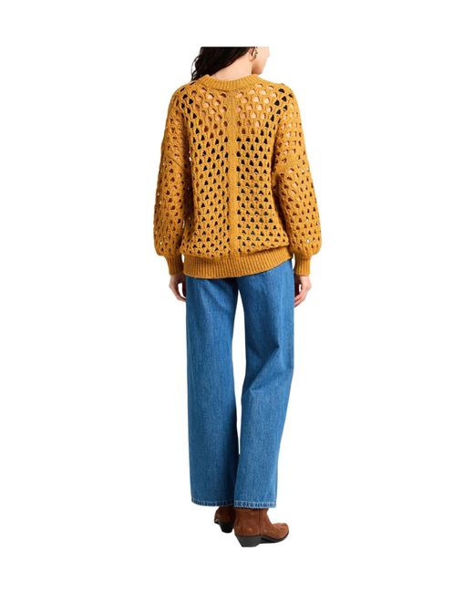 Isabel Marant Yellow Solid Color Knit Top
