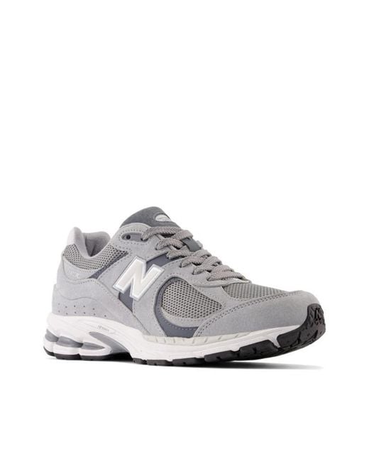 New Balance Gray Logo Sneakers for men