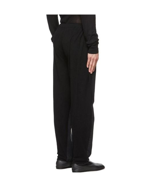 Bless Black X Levi's Logo Casual Pants for men