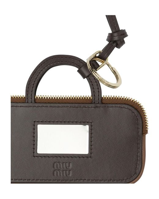 Miu Miu White Aventure Charm