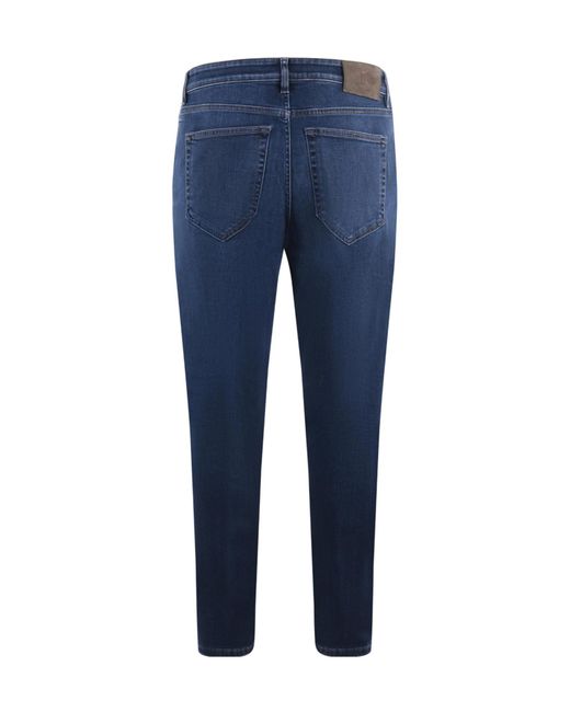 PT01 Blue Pt Torino Straight-Leg Jeans for men