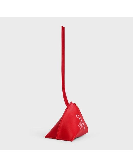 Céline Red Berlingot Charm