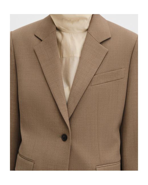 Filippa K Green Single-Breasted Blazer