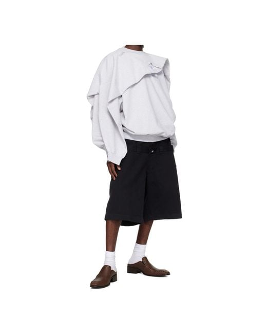 Vetements White Double Layered Pullover for men