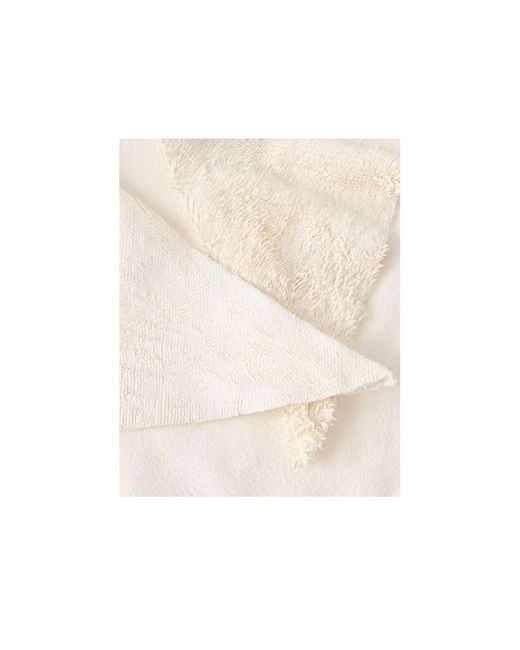 Calvin Klein White Suede Scarf