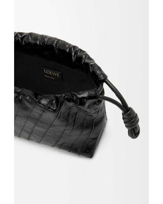 Loewe Black Mini Flamenco Purse