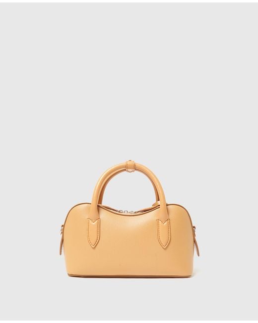 Stella McCartney Metallic Double-Handled Crossbody Bag