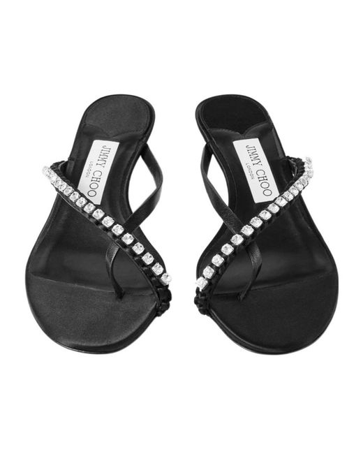 Jimmy Choo White Dila 35 Sandals