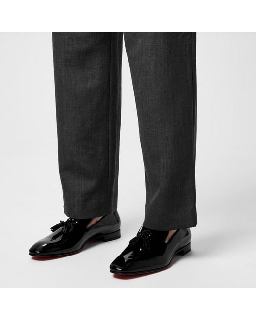 Christian Louboutin Black Classic Loafers for men