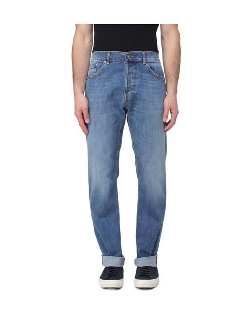 Dondup Blue Bray Regular Jeans for men