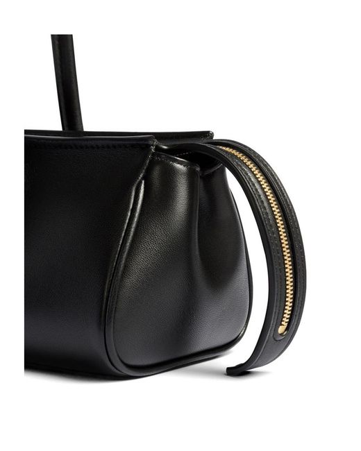 Khaite Black Donna Soft Tote Bag