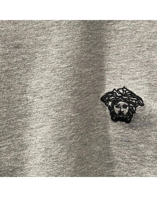 Versace White Short-Sleeved T-Shirt for men