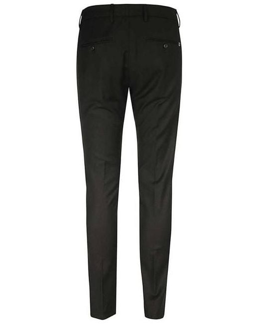 Dondup Black Pants for men