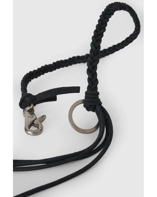 Our Legacy Metallic Braided Leather Bracelet for men