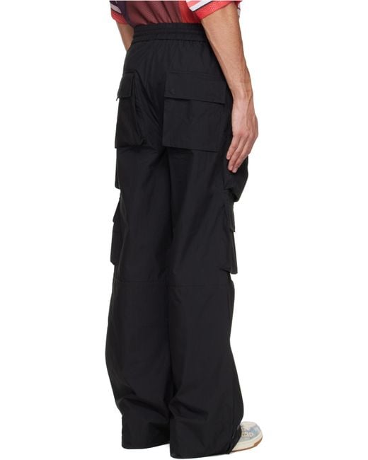 Amiri Black Multi Pocket Cargo Pants for men