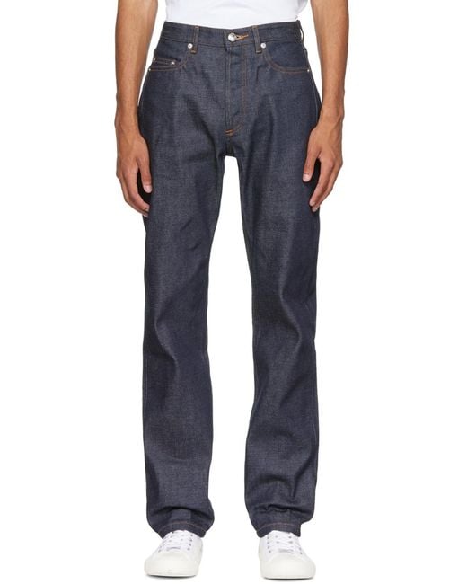 A.P.C. Blue Jeans for men
