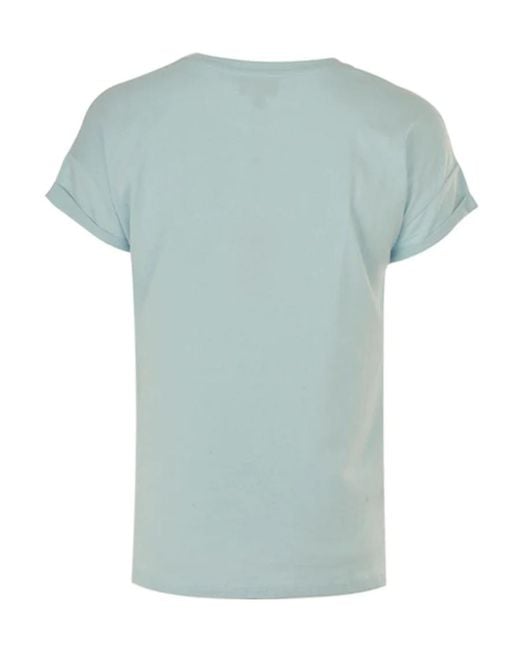 Armani Jeans Blue Slim T-Shirt With Round Neck And Short Sleeves