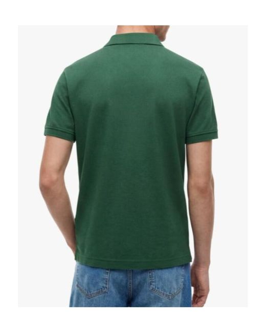 Tommy Hilfiger Green Regular Fit Zip Placket Polo Shirt for men