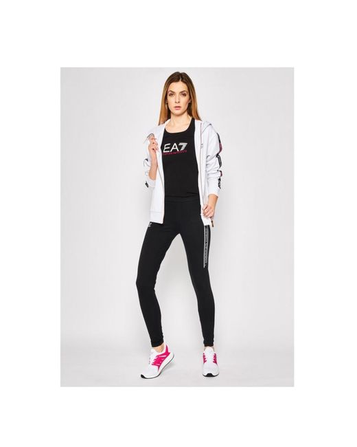 EA7 Blue Logo Casual Jacket