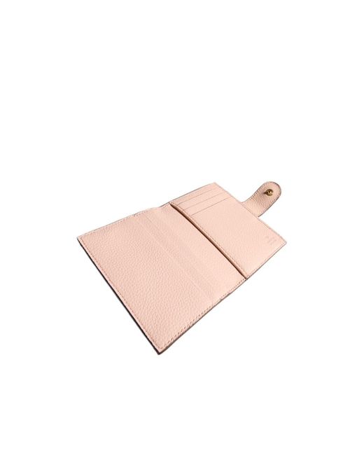 Gucci Brown Bi-Color Gg Marmont Card Case