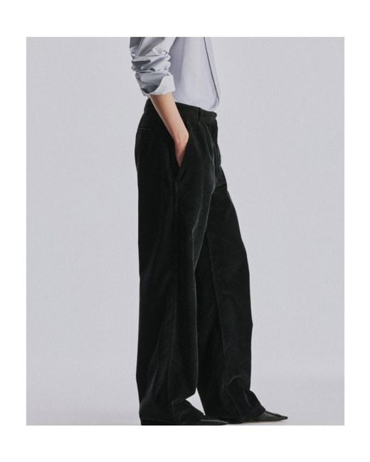 The Row Black Adler Pant