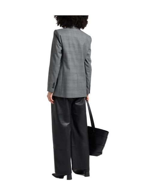 Max Mara Gray Check Blazer