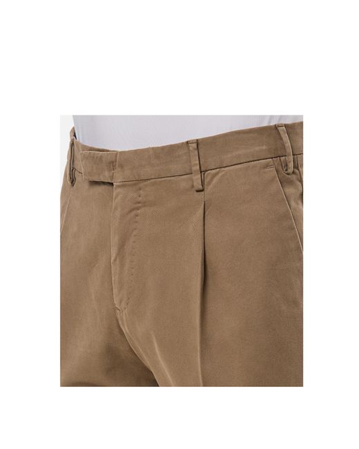 PT01 Natural Belt-Loop Casual Pants for men