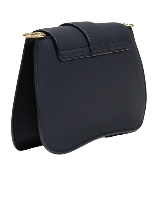 Moschino Black Flap Shoulder Bag
