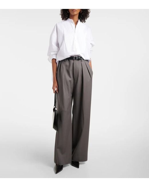 Wardrobe NYC White Long Sleeve Shirt