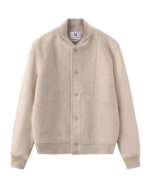 Marissa Chiara Natural Long Sleeve Jacket for men