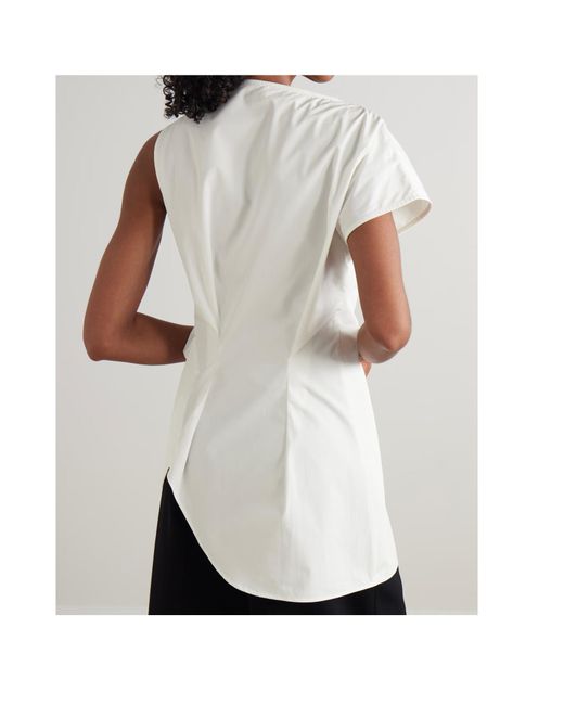 Rohe White Lace-Detail Cami Top