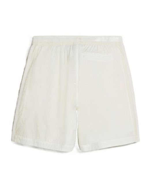 Adidas by Wales Bonner White Adidas Originals X Wales Bonner Ripstop Drawstring Football Shorts for men