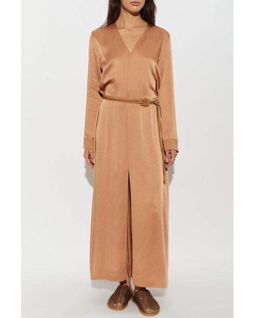 Forte_forte Natural Long-Sleeved Dress