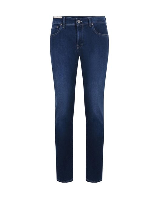 Pt Pantaloni Blue Pt Torino Swing Slim-Fit Jeans for men