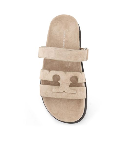 Tory Burch Brown Ines Sport Sandals