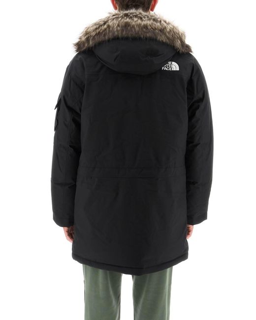 The North Face Black Hooded Padded Jacket for men