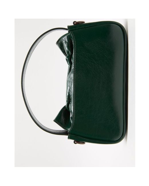 Acne Green Multipocket Crossbody Bag