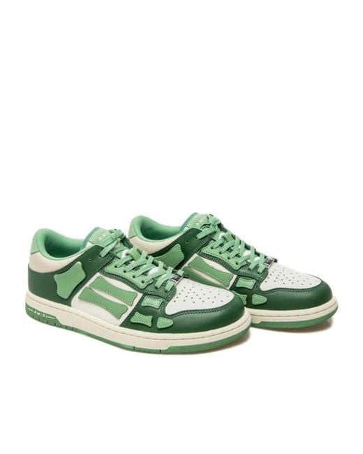 Amiri Green Tie Low Upper Board Shoes for men