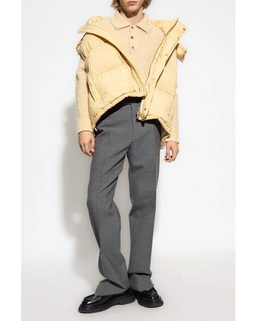 AMI Natural Hooded Padded Gilet